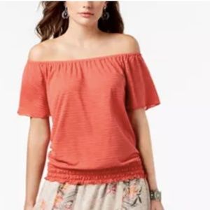 Style & Co Convertible Off-The-Shoulder Top - Wome